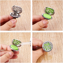 Clips de médaillon diffuseur de voiture en acier inoxydable 316&nbsp;STAS-BC0002-01