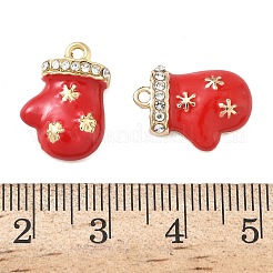 Рождественские эмали сплава подвески&nbsp;LS-ENAM-I073-02G-01