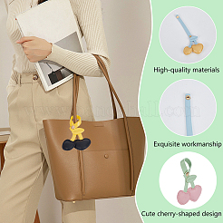 8 шт. 8 стиля подвесных украшений из искусственной кожи&nbsp;AJEW-GA0008-42