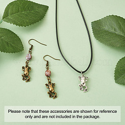 Pendentifs en alliage de style tibétain&nbsp;TIBE-TA0001-23-LF
