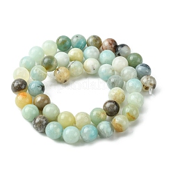 Натуральный цветок амазонитовые бусины пряди Z26N5017