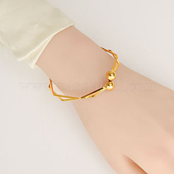 Браслеты-манжеты открытого типа из нержавеющей стали 304&nbsp;XA5758-2