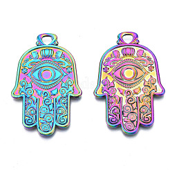 Подвески из сплава цвета радуги на тему религии&nbsp;PALLOY-N156-197-NR