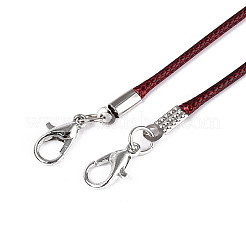 Coreano poliestere cavo di realizzazione di braccialetti cerato&nbsp;LS-YC-T004-02D