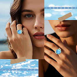 6 шт. 3 стиля манжетных колец из нержавеющей стали 304&nbsp;STAS-BBC0008-14G