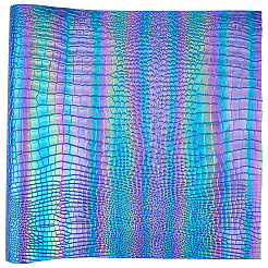 Ткань из искусственной кожи с крокодиловым узором&nbsp;DIY-WH20062-47K