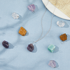 12 шт. 6 стиля необработанных натуральных зеленых авантюрина&nbsp;PALLOY-FH00085