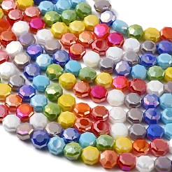 Chapelets de perles en verre électrolytique &nbsp;EGLA-A048-01A-01