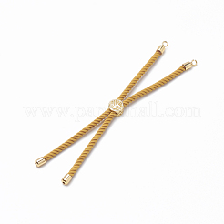 Fabricación de pulsera de hilo trenzado de nylon&nbsp;MAK-T003-12G