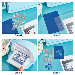 Coupe en acier au carbone meurt pochoirs&nbsp;DIY-WH0309-1368