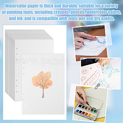 20 шт. бумажные внутренние страницы с отрывными листами&nbsp;FIND-WH0148-880