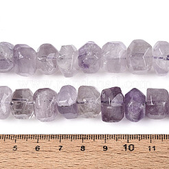 Природный аметист нитей бисера&nbsp;G-N347-17A-03