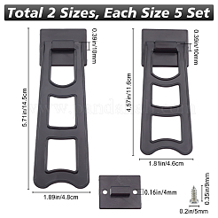 10 Satz 2 Stile Harz-Fotorahmenhalter-Set&nbsp;KY-GF0001-08A