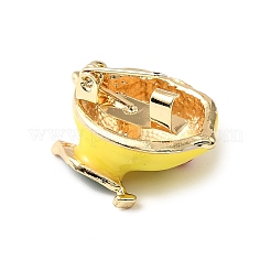 Брошь с эмалью из золотого сплава&nbsp;JEWB-K018-32D-G