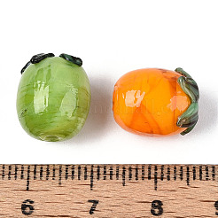 Бусы лэмпворк ручной работы&nbsp;LAMP-N036-04