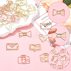 60 шт. 12 вида железных скрепок&nbsp;AJEW-SP0002-97