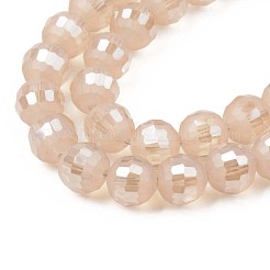 Стеклянные бусины с гальваническим покрытием &nbsp;EGLA-S194-08