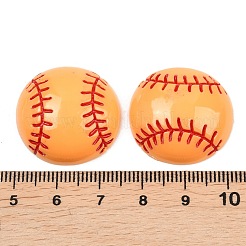 Спортивный мяч непрозрачная смола декоден кабошоны&nbsp;RESI-XCP0002-47