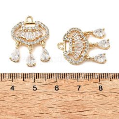 Латунные микро проложить кубического циркония подвески&nbsp;KK-B125-29G