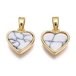 Veri pendenti in ottone placcato oro 18k&nbsp;KK-N233-169A-01A