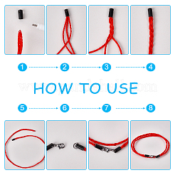 Вакуумное покрытие pvd наконечники шнура из нержавеющей стали 304&nbsp;STAS-UN0017-90RG