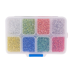 12/0 круглые бусины из стекла семян&nbsp;SEED-X0050-2mm-17