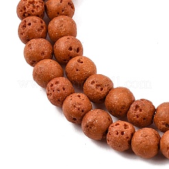 Fili di perline sintetiche di roccia lavica tinte&nbsp;GG-CBAAE19-06A-01