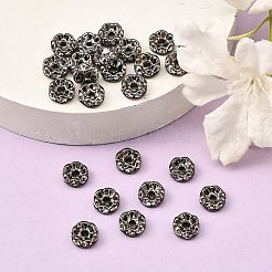 Латунные бусины разделители для поставки стразов&nbsp;LS-RB-A014-L8mm-01B