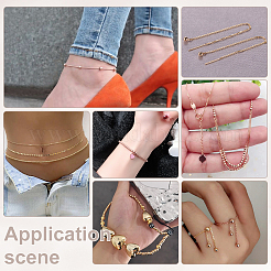 Perles en laiton&nbsp;KK-PH0012-56RG-04