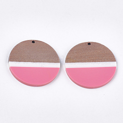 Подвески из смолы и ореха&nbsp;X-RESI-S358-72C