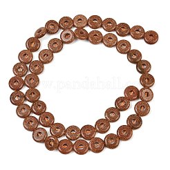 Chapelets de perles en goldstone synthétique&nbsp;GG-CBA199E-D01-01