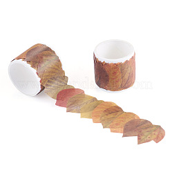 Herbstblatt-Papierklebebandaufkleber für die Kartenherstellung&nbsp;DIY-TAC0032-23E