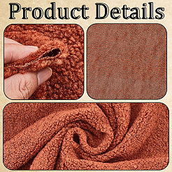 Кашемировая ткань из полиэстера&nbsp;AJEW-WH20006-48C