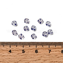 Perline di vetro a strisce trasparenti&nbsp;LS-GLAA-NH0001-06J