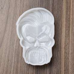 Stampi in silicone per statue con decorazioni per display con teschio allegro&nbsp;DIY-L071-08D