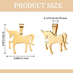 10 шт. подвески из нержавеющей стали 304&nbsp;STAS-SZ0003-26