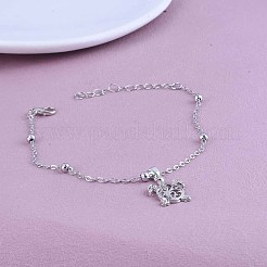 Летние пляжные браслеты на ногу с полой морской черепахой из сплава для женщин&nbsp;FS-WGD5AB4-01