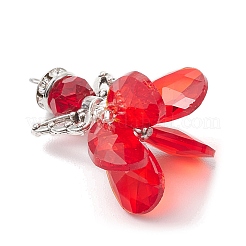 7шт 7 цвета стеклянные подвески&nbsp;PALLOY-MZ00743