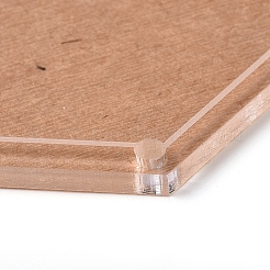 Plaque de pression acrylique transparente&nbsp;LS-DIY-WH0158-46C