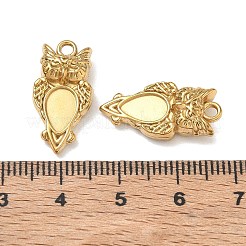 Cabochon-Fassungen für Anhänger aus Edelstahl 304&nbsp;SA-CBAE5AC-12G