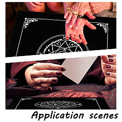1 mantel de tarot de terciopelo para adivinación&nbsp;AJEW-CN0007-59