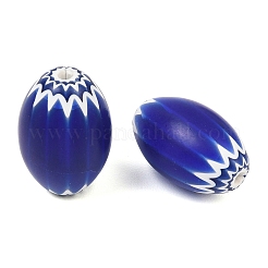 Abalorios de vidrio millefiori artesanal&nbsp;GL-CBAAE72-01A-03