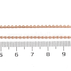 Ожерелья-цепочки из латуни для женщин&nbsp;NJEW-D302-13RG