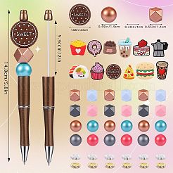 Наборы ручек из бисера на тему еды своими руками&nbsp;DIY-SZ0010-09