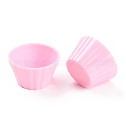 Мини-пластиковая чашка для яичного пирога с имитацией яиц&nbsp;DJEW-C005-02C