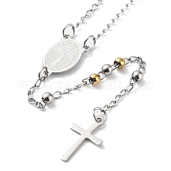 Не тускнеющие четки из нержавеющей стали 202&nbsp;LS-NJEW-D060-01E-GP