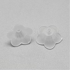 5-лепестковые прозрачные акриловые шарики&nbsp;FACR-S012-SB518