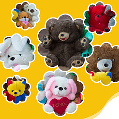 70 пакет 6 стиля овальный нос из смолы&nbsp;DIY-GA0008-23A