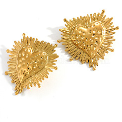 Pendientes de acero inoxidable 304 con forma de religión&nbsp;WG92543-01