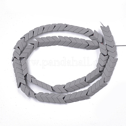 Окрашенного распылением немагнитных синтетических нитей гематита бусы&nbsp;G-T116-25-11